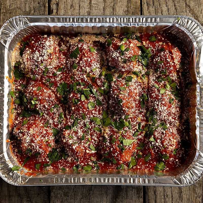 Summer Street Grocers Catering | Classic Meatballs