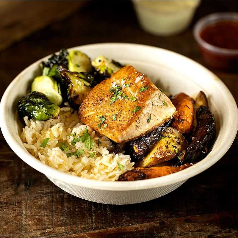 Summer Street Grocers | Pan Roasted Salmon Bowl